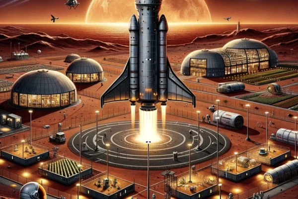 Az első csillaghajók a Starships 2 év múlva indulnak el a Marsra! Starships Forrás: CC BY 2.0, by Wesley Fryer: https://www.flickr.com/photos/wfryer/53306221425